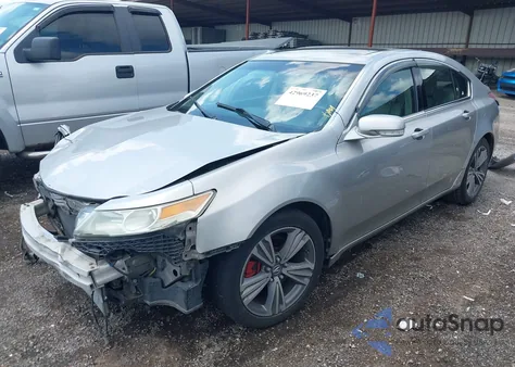 2011 Acura Tl 3.5 из США, поврежденный, VIN 19UUA8F28BA009078